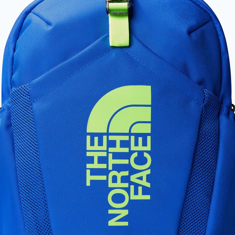 Plecak miejski dziecięcy The North Face Recon 19,5 l blue/safety green 3