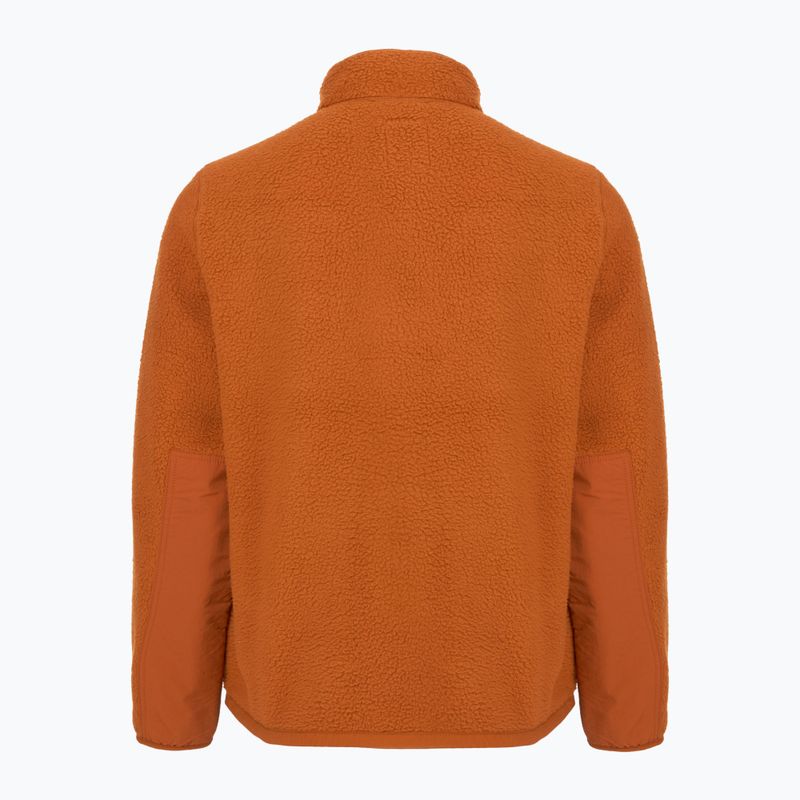 Bluza polarowa męska Timberland Sherpa Mix Media Fleece umber 2