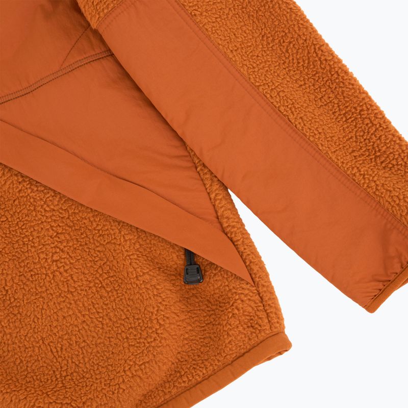Bluza polarowa męska Timberland Sherpa Mix Media Fleece umber 4