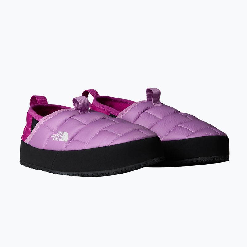 Kapcie dziecięce The North Face Youth Thermoball Traction Mule II dragonfruit / deep mulber 8