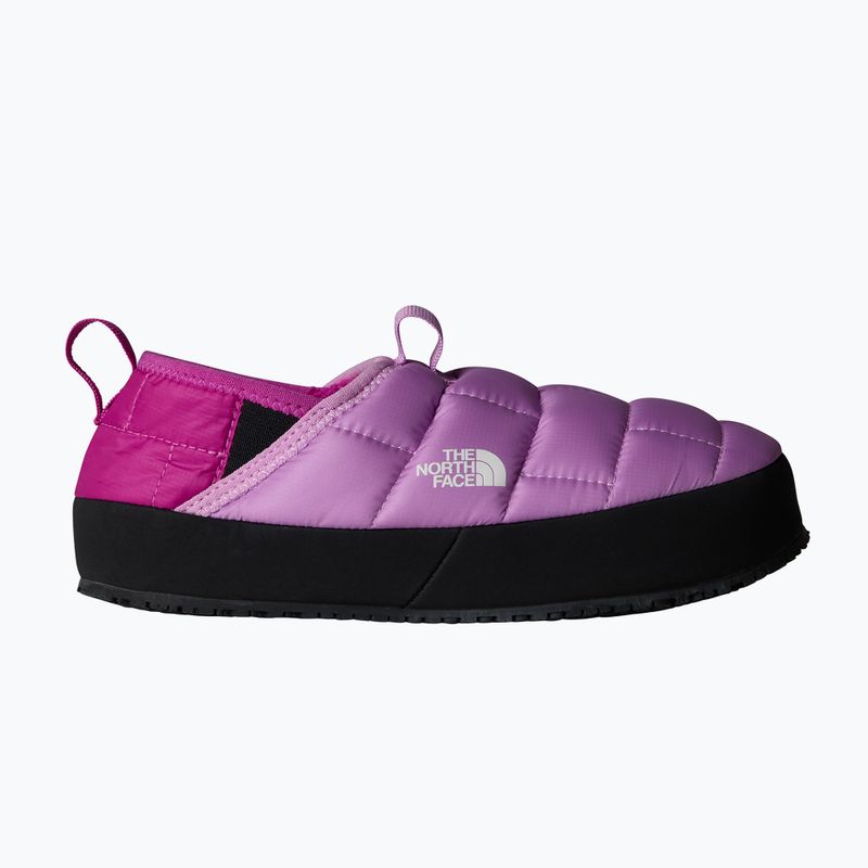 Kapcie dziecięce The North Face Youth Thermoball Traction Mule II dragonfruit / deep mulber 9