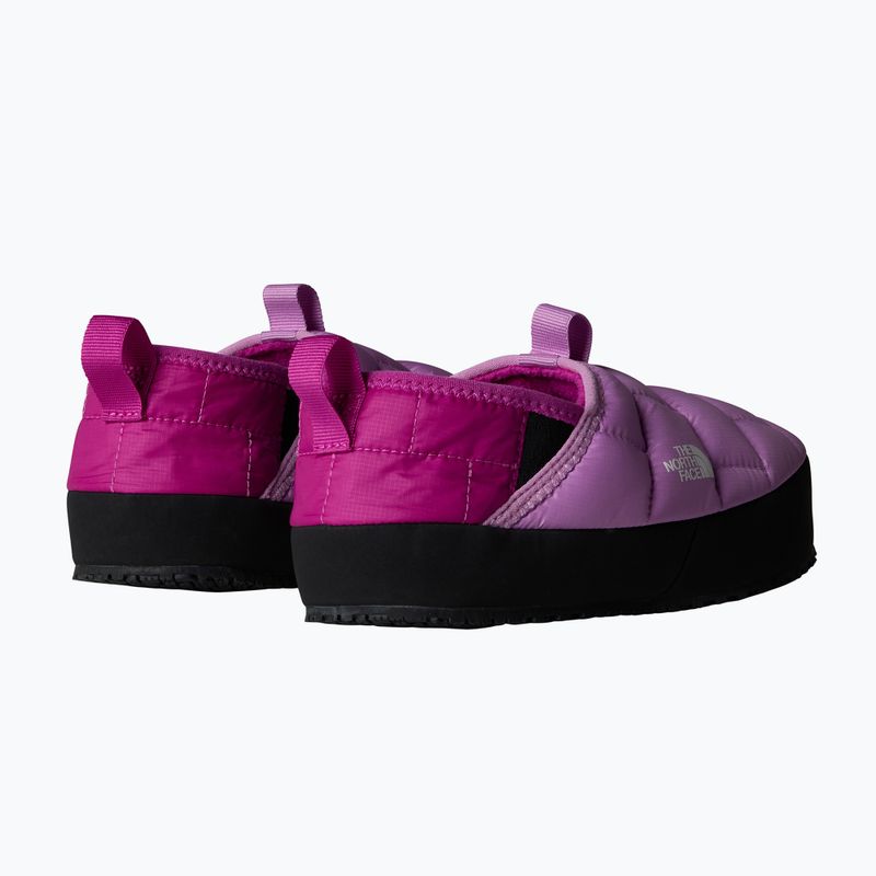 Kapcie dziecięce The North Face Youth Thermoball Traction Mule II dragonfruit / deep mulber 10