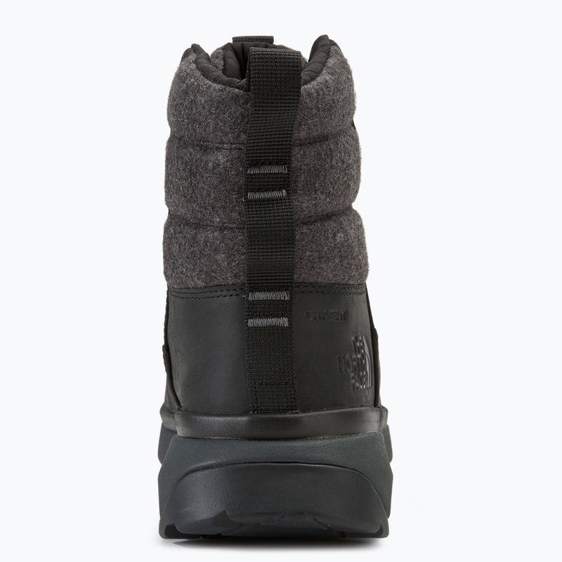 Śniegowce męskie The North Face Bergen Leather WP black/black 6