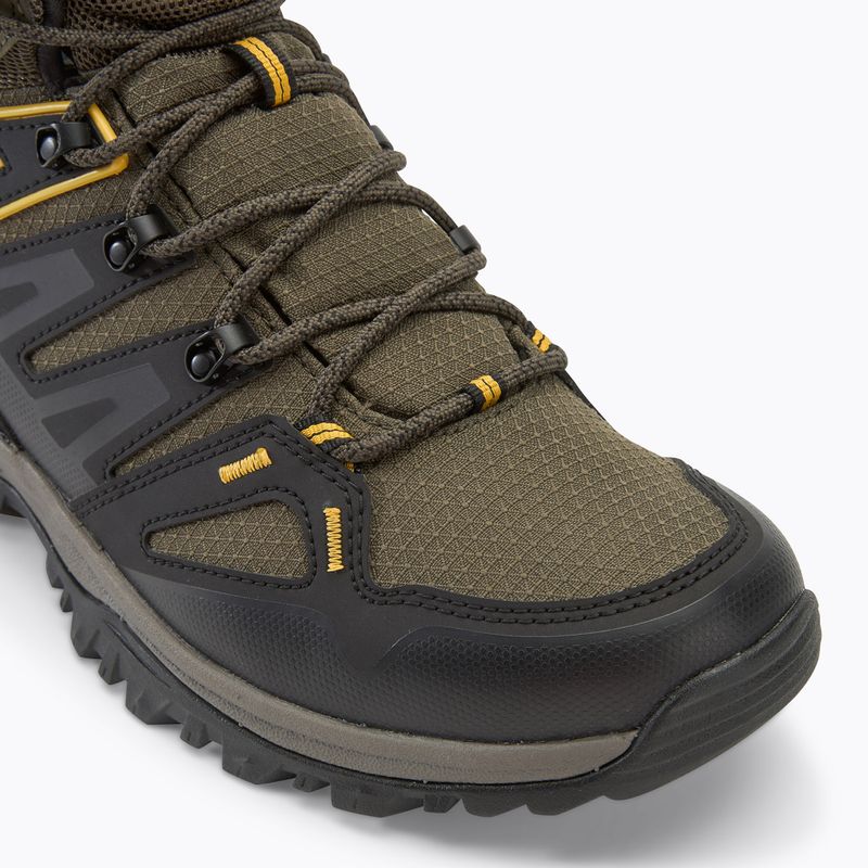 Buty turystyczne męskie The North Face Hedgehog Mid Gore-Tex new taupe green/black 7