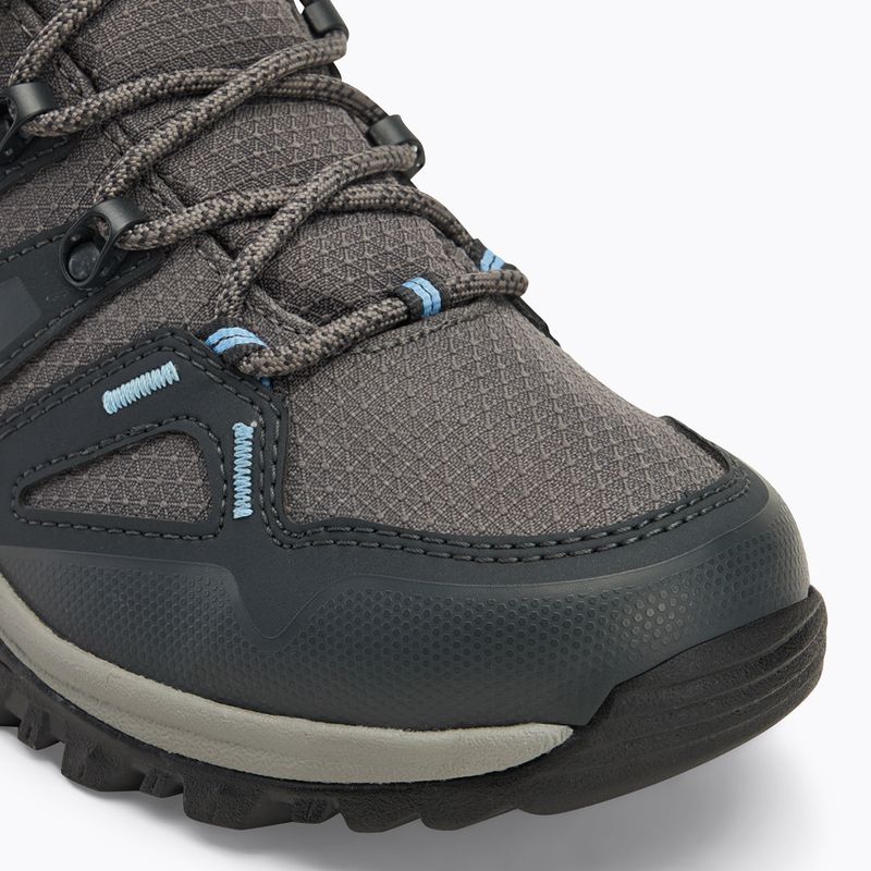 Buty turystyczne damskie The North Face Hedgehog Mid Gore-Tex smoked pearl / asphalt grey 7