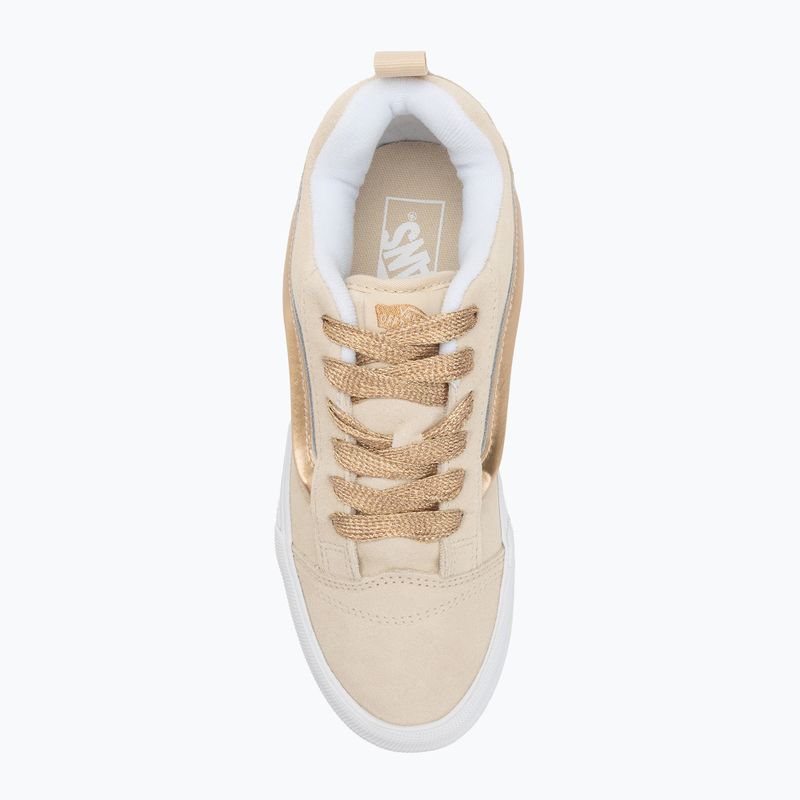 Buty Vans Knu Stack High Shine gold 5