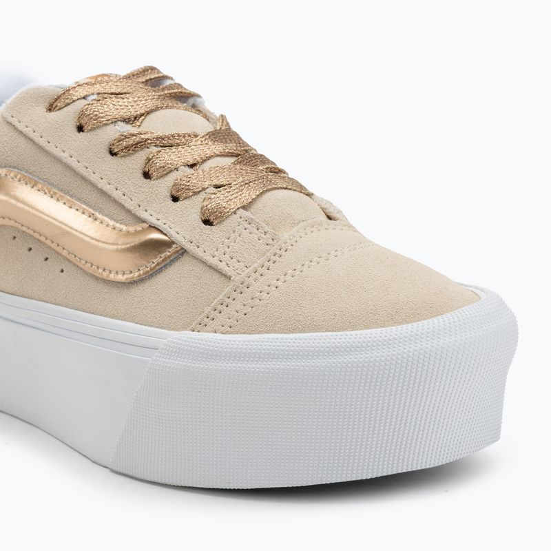 Buty Vans Knu Stack High Shine gold 7