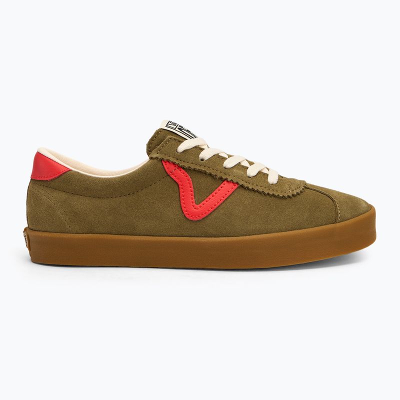Buty Vans Sport Low gum pop olive/red 2