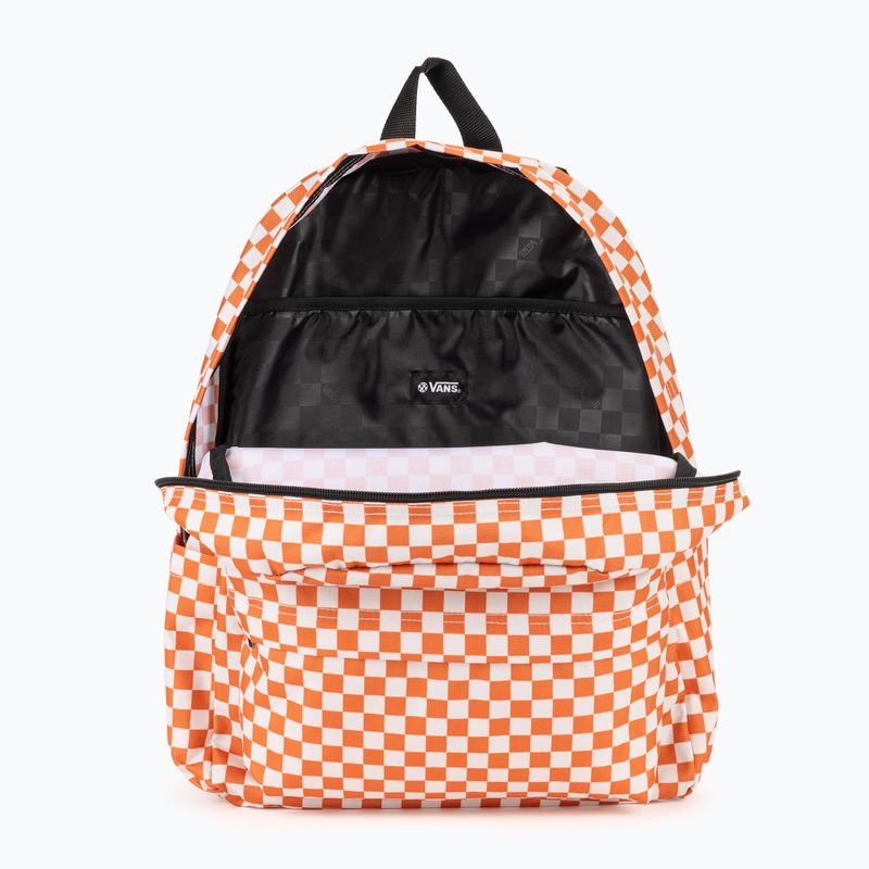 Plecak miejski Vans Old Skool Check 22 l carnelian 4