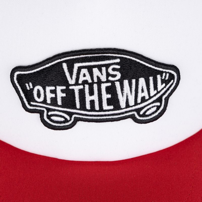 Czapka z daszkiem Vans Classic Patch Curved Bill Trucker racing red 3