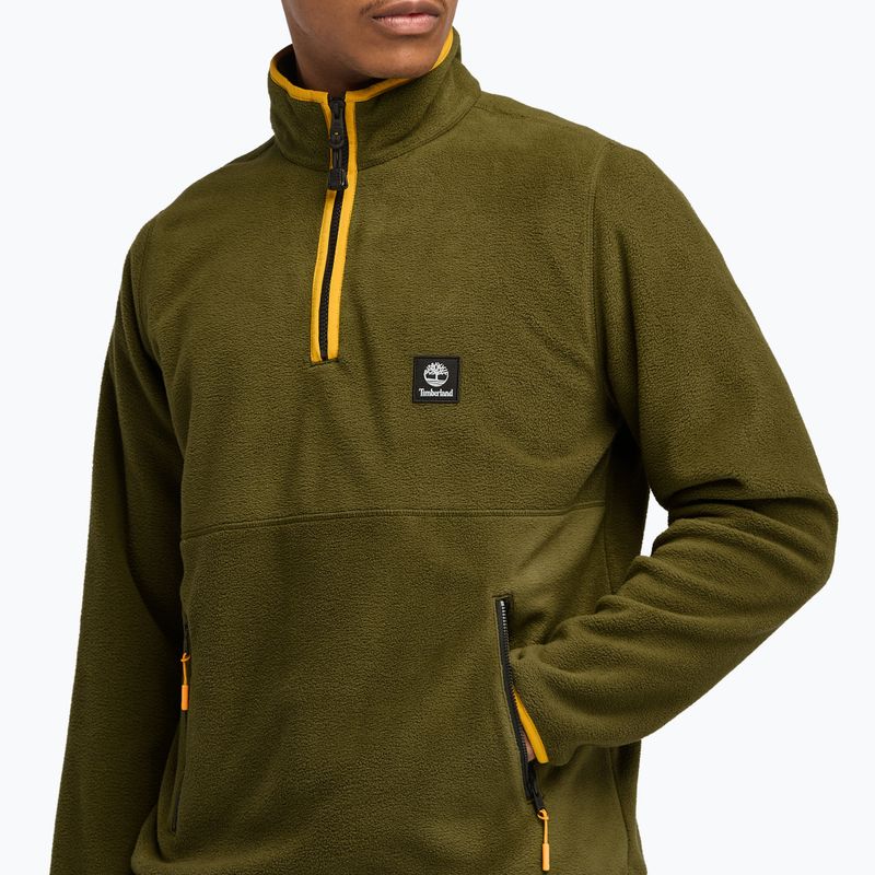 Bluza męska Timberland Polar 1/4 Zip Fleece dark olive 3