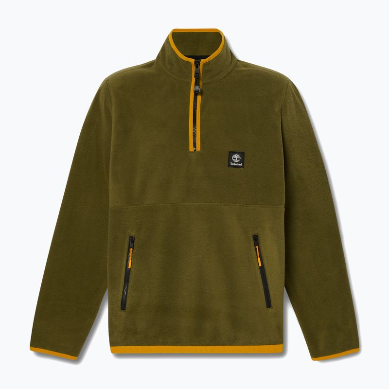 Bluza polarowa męska Timberland Polar 1/4 Zip Fleece dark olive 4