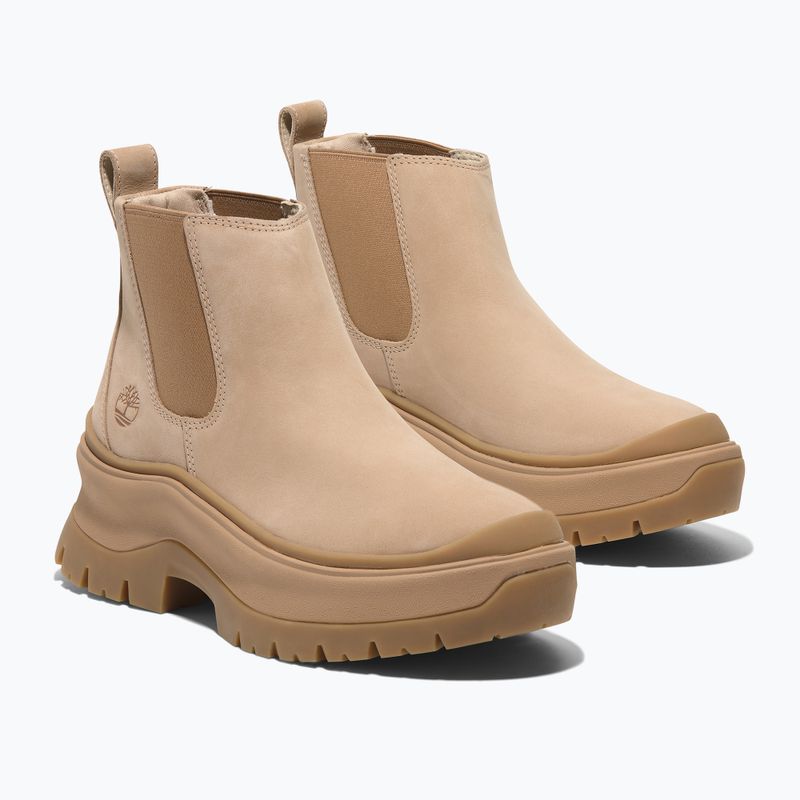 Buty damskie Timberland Roxie Lane Mid Chelsea light beige nubuck 8