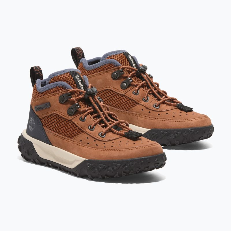 Buty dziecięce Timberland Greenstride Motion 6 Low Lace dark orange nubuck 8