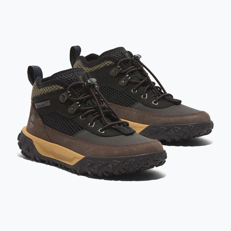 Buty dziecięce Timberland Greenstride Motion 6 Low Lace black nubuck/brown 8