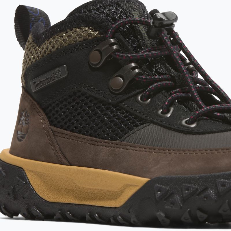 Buty dziecięce Timberland Greenstride Motion 6 Low Lace black nubuck/brown 15