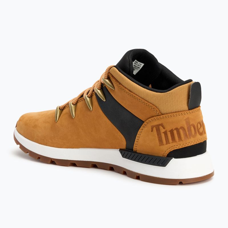 Buty męskie Timberland Sprint Trekker Mid Lace wheat nubuck/black 3