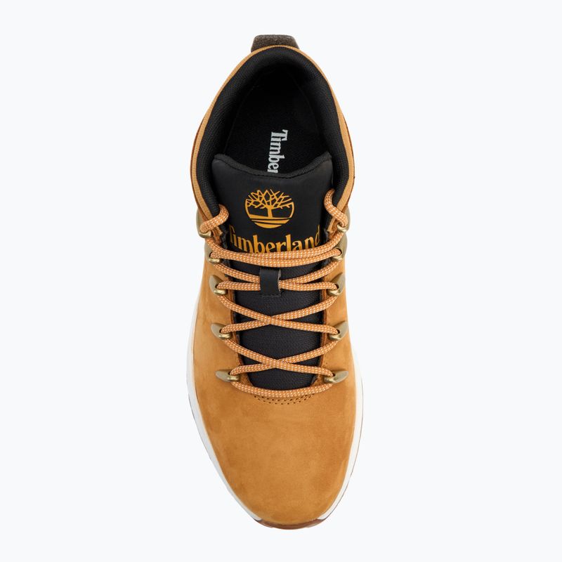 Buty męskie Timberland Sprint Trekker Mid Lace wheat nubuck/black 5