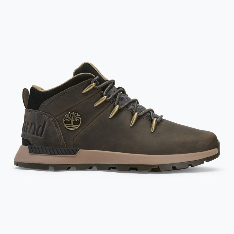 Buty męskie Timberland Sprint Trekker Mid Lace medium grey full grain 2