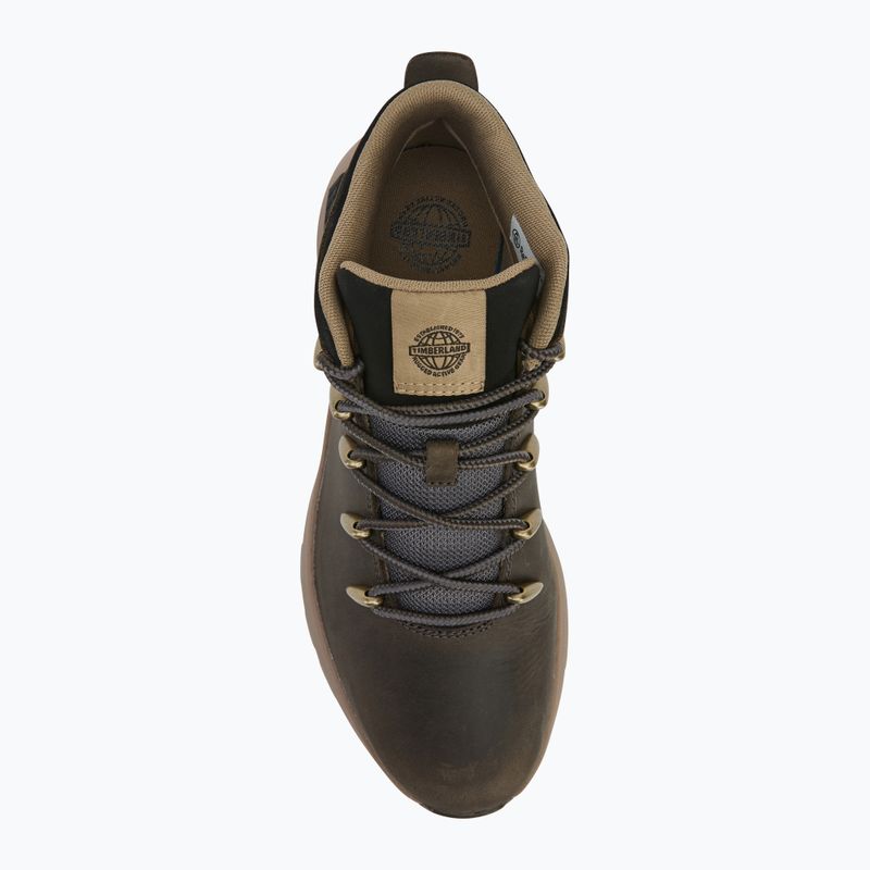 Buty męskie Timberland Sprint Trekker Mid Lace medium grey full grain 5