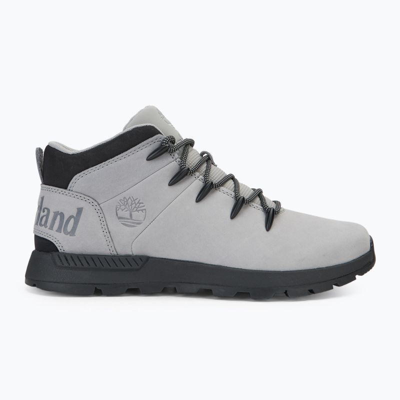 Buty męskie Timberland Sprint Trekker Mid Lace light grey nubuck 2