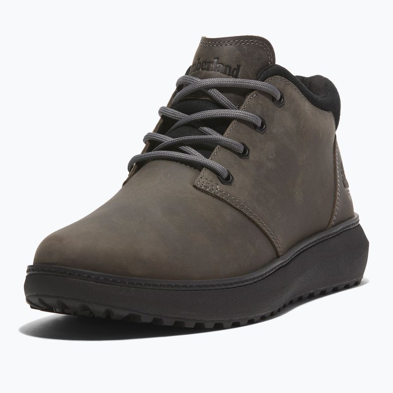 Buty męskie Timberland Hudson Road Mid Lace Chukka dark grey full grain 9