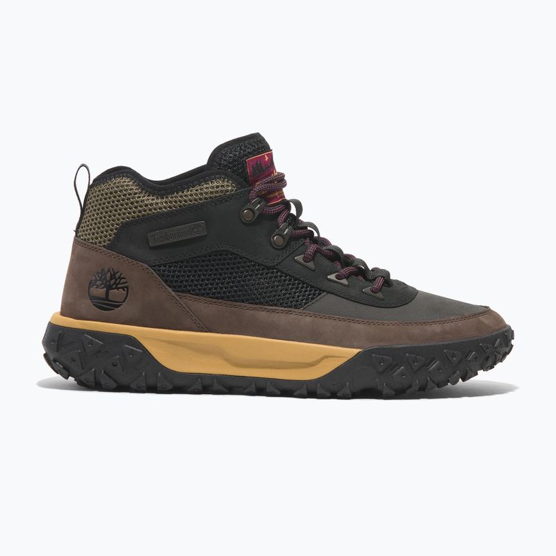 Buty męskie Timberland Greenstride Motion 6 Mid black nubuck/brown 10