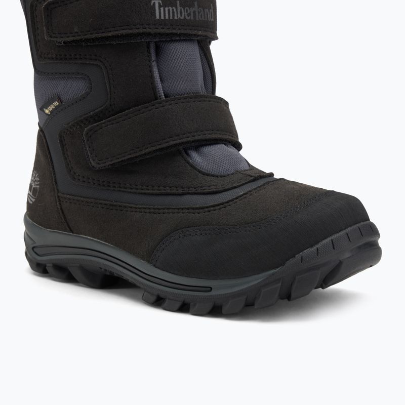 Śniegowce dziecięce Timberland Chillberg 2-Strap Gore-Tex jet black 7