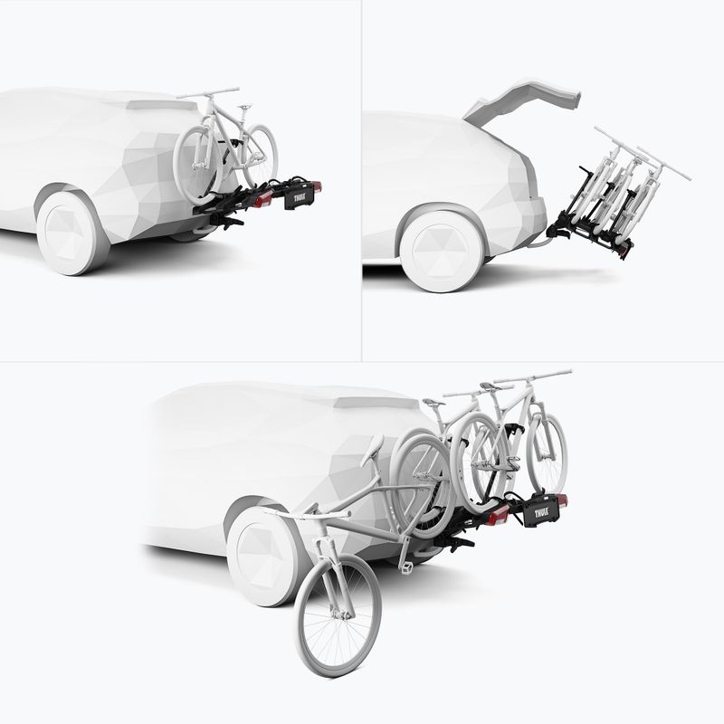 Bagażnik rowerowy na hak Thule OutPace 3Bike black 9