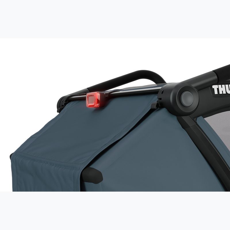Przyczepka rowerowa dwuosobowa Thule Chariot Cab dark slate 3