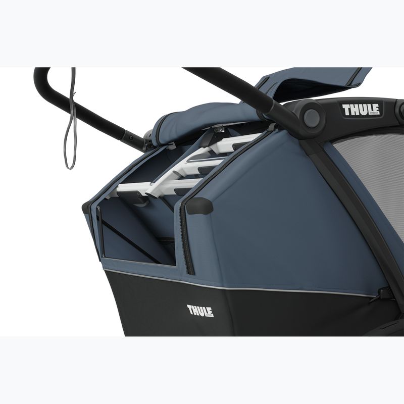 Przyczepka rowerowa dwuosobowa Thule Chariot Cab dark slate 4