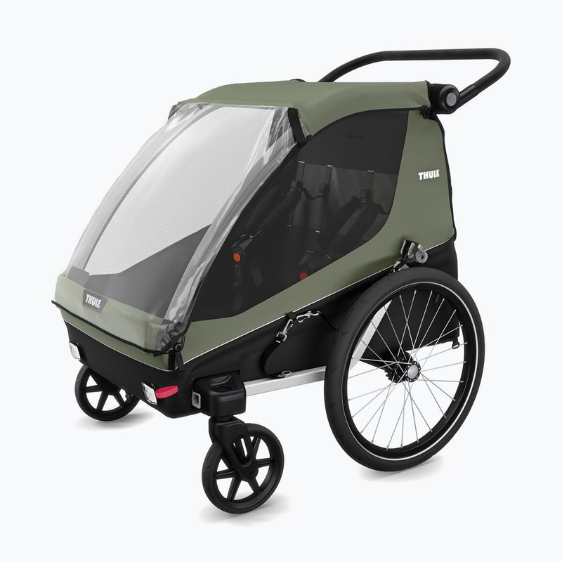 Przyczepka rowerowa Thule Courier vintage green