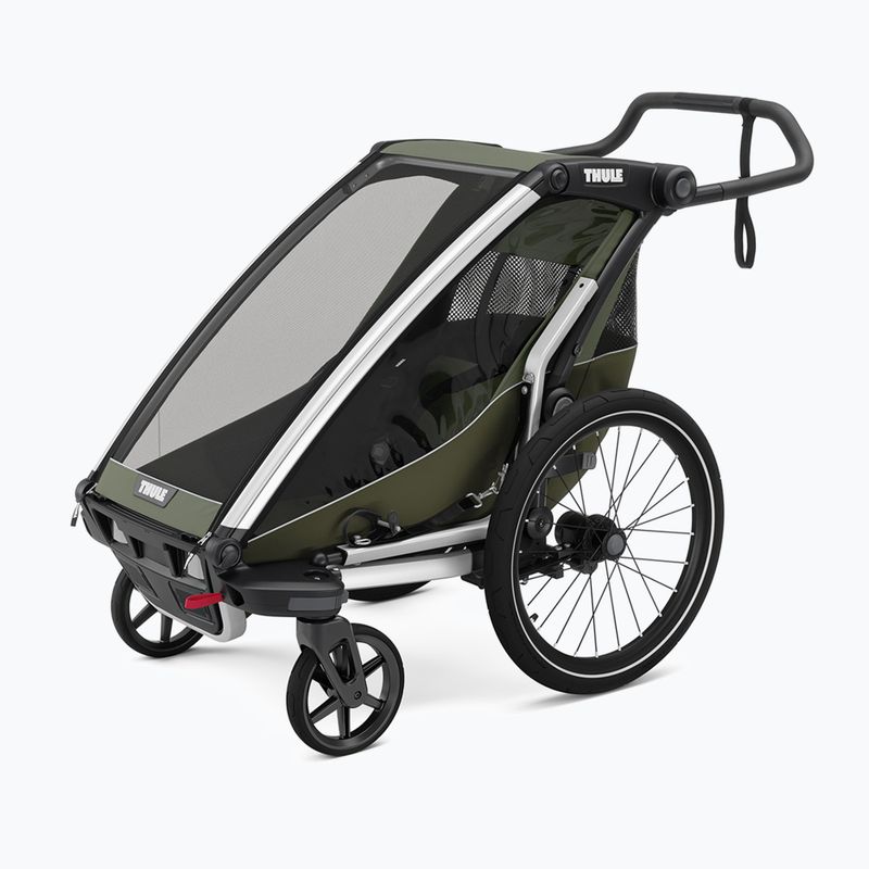 Przyczepka rowerowa Thule Chariot Lite Single vintage green