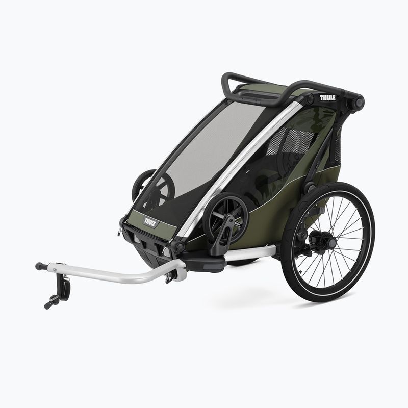 Przyczepka rowerowa Thule Chariot Lite Single vintage green 5