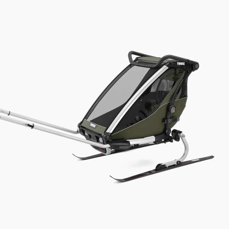 Przyczepka rowerowa Thule Chariot Lite Single vintage green 6