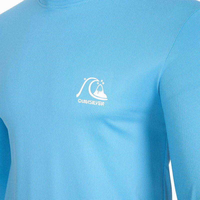 Longsleeve do pływania męski Quiksilver Heritage Heather azure blue 4