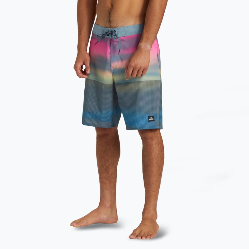 Szorty kąpielowe męskie Quiksilver Highline Straight Leg 19" prism pink 4