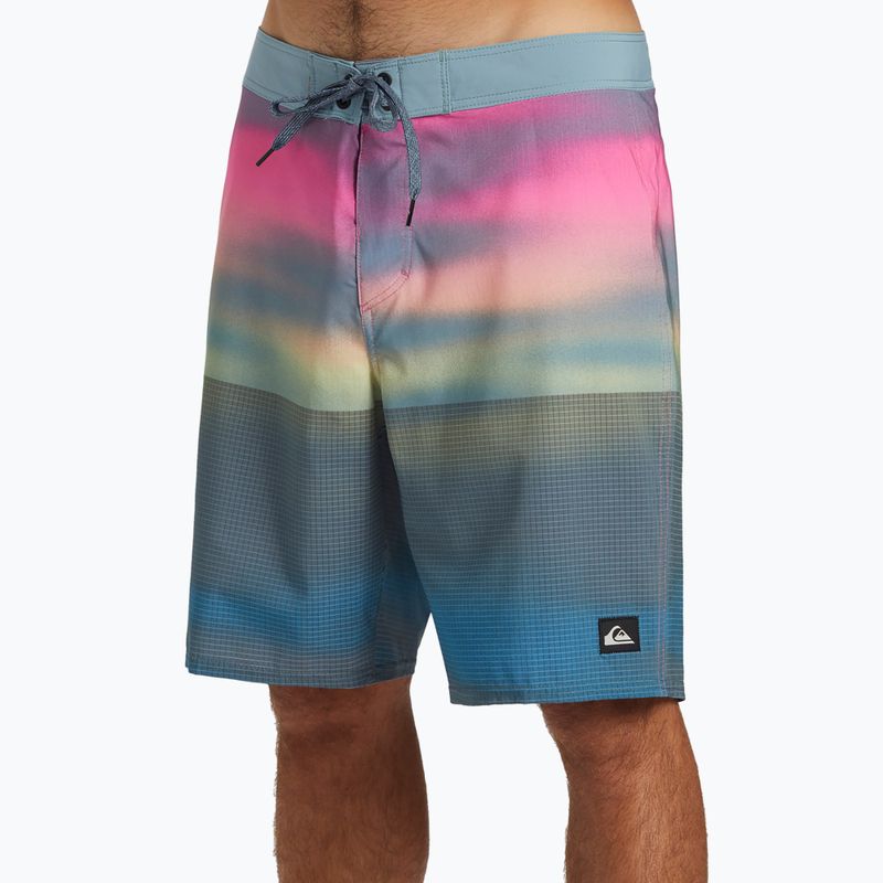Szorty kąpielowe męskie Quiksilver Highline Straight Leg 19" prism pink 5