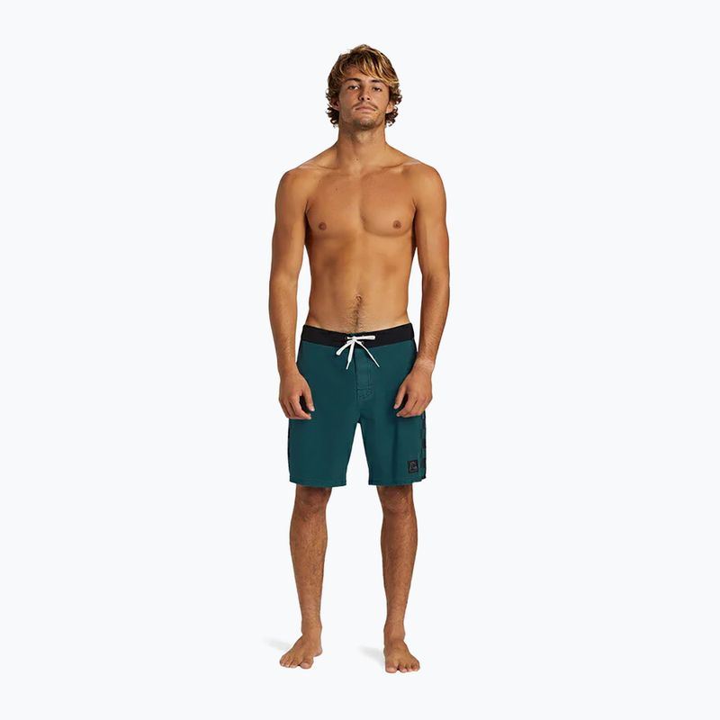 Szorty kąpielowe męskie Quiksilver Original Arch Hempstretch 18" colonial blue 4