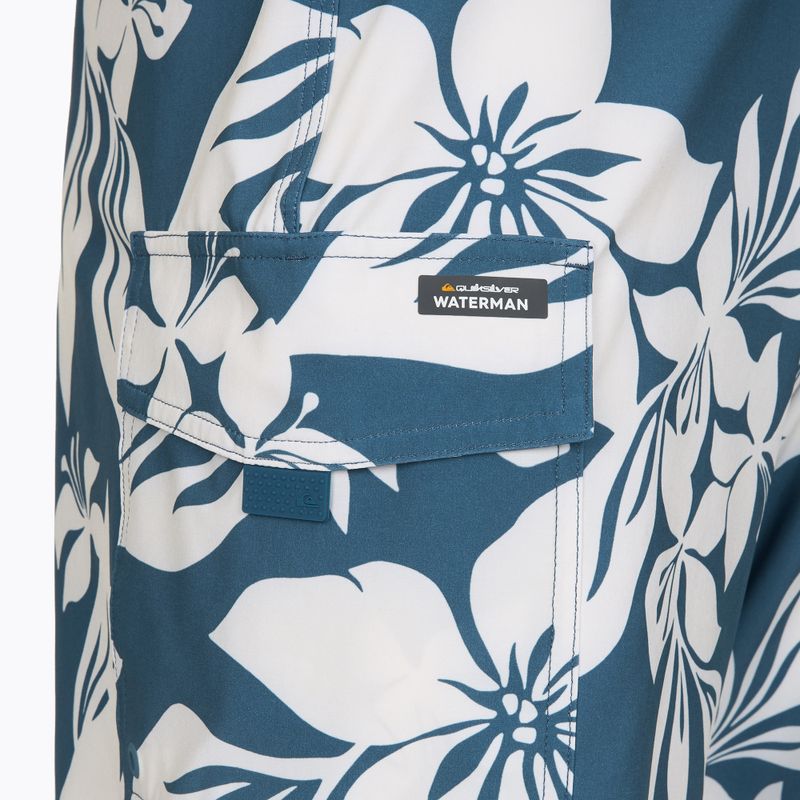 Szorty kąpielowe męskie Quiksilver Big Island 19" blue/white 4
