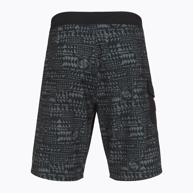 Szorty kąpielowe męskie Quiksilver Surfsilk Hawaii 21" black 2