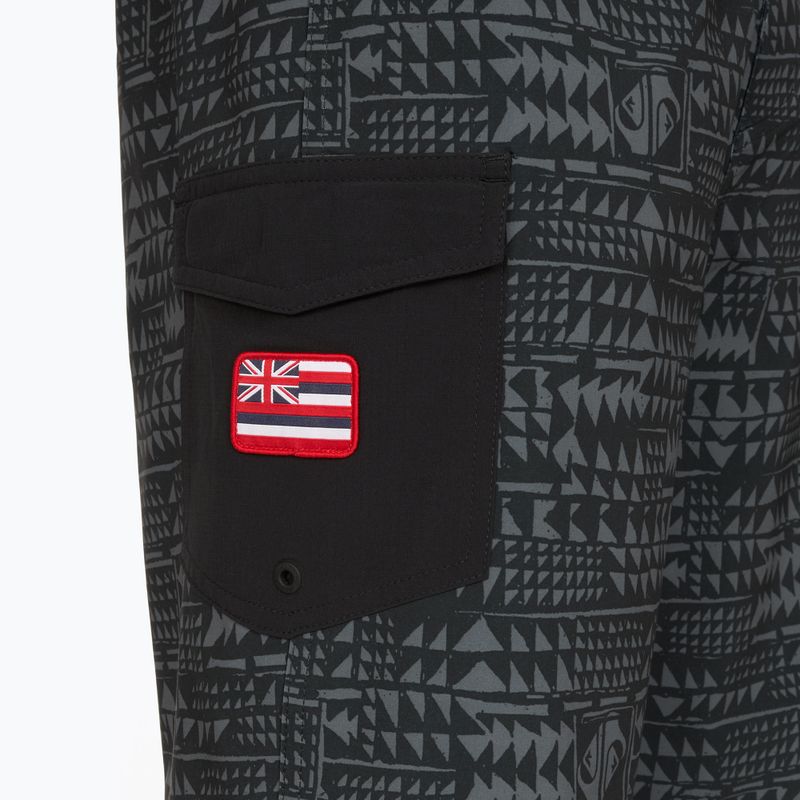 Szorty kąpielowe męskie Quiksilver Surfsilk Hawaii 21" black 3