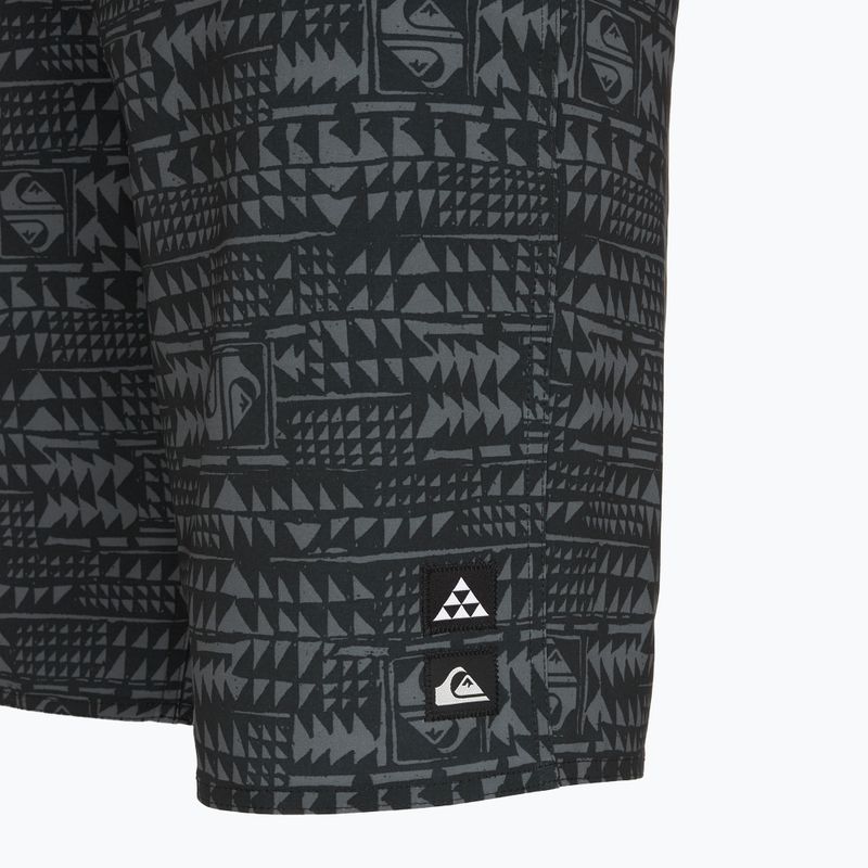 Szorty kąpielowe męskie Quiksilver Surfsilk Hawaii 21" black 4