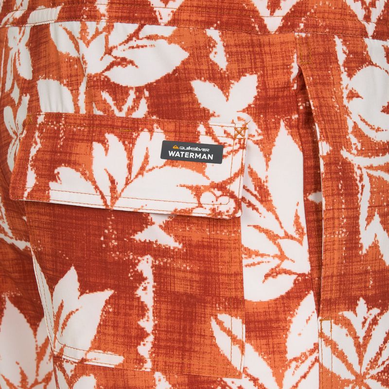 Szorty kąpielowe męskie Quiksilver Roots Volley 17" red 4