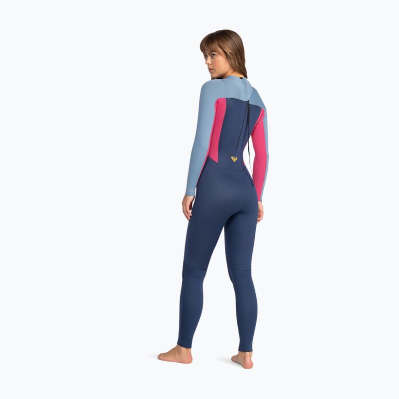 Pianka do pływania damska ROXY 4/3 mm Prologue Back Zip GBS dark denim 2