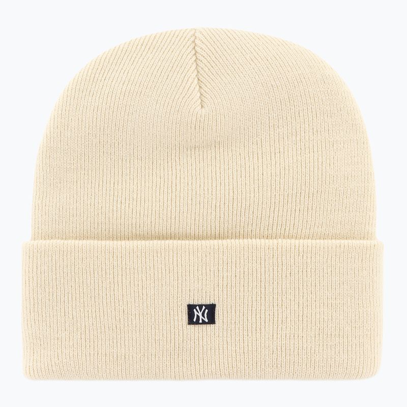 Czapka zimowa 47 Brand MLB New York Yankees Thorn natural 2