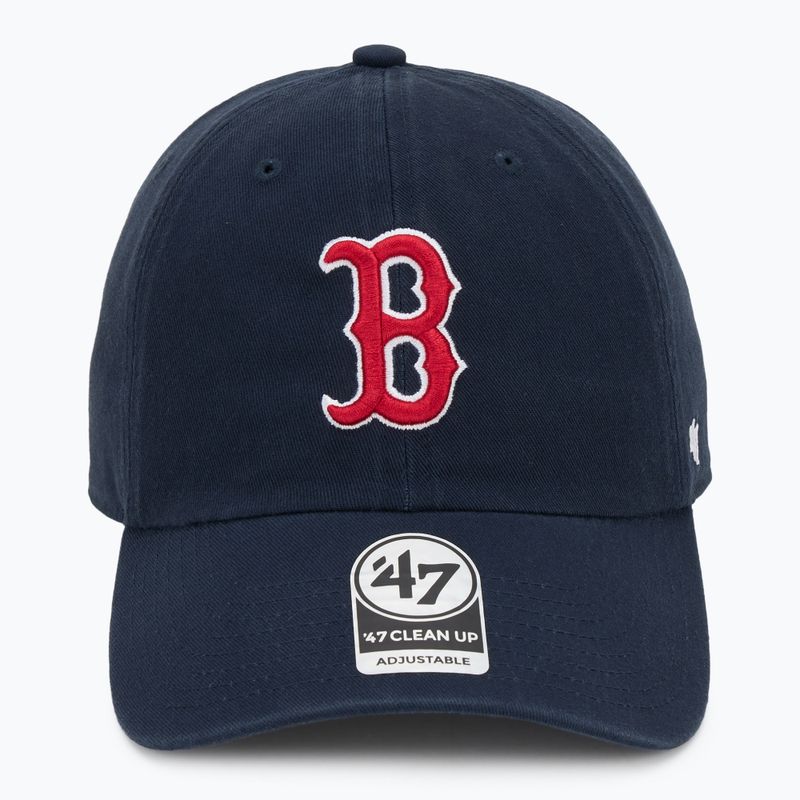 Czapka z daszkiem 47 Brand MLB Boston Red Sox CLEAN UP navy 2