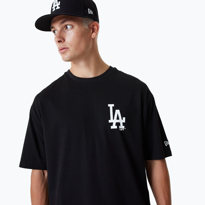 Koszulka męska New Era MLB Essentls LC OS Los Angeles Dodgers black 3