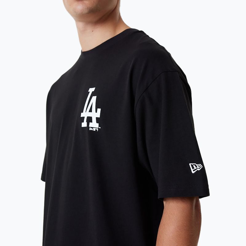 Koszulka męska New Era MLB Essentls LC OS Los Angeles Dodgers black 4