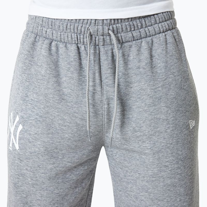Spodnie męskie New Era MLB Essentls Jogger New York Yankees grey med 4